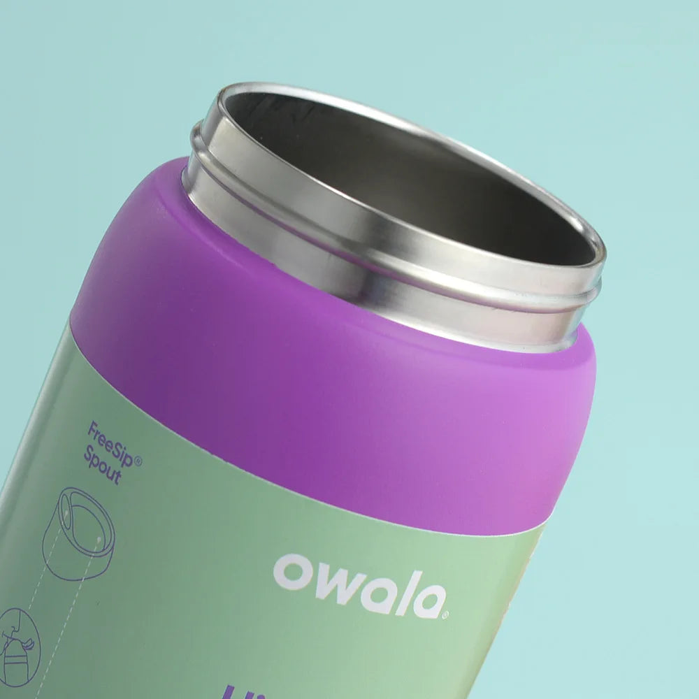 Owala Insulated Stainless Steel Water Bottle with Straw – BPA-Free Sports Bottle (24oz/32oz) for Travel