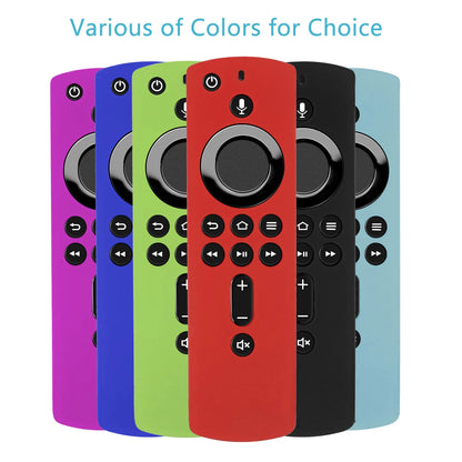 Shockproof Anti-Slip Silicone Case for Amazon Alexa Fire TV Stick Remote Control: Protective Cover for Durable Controller Sheath
