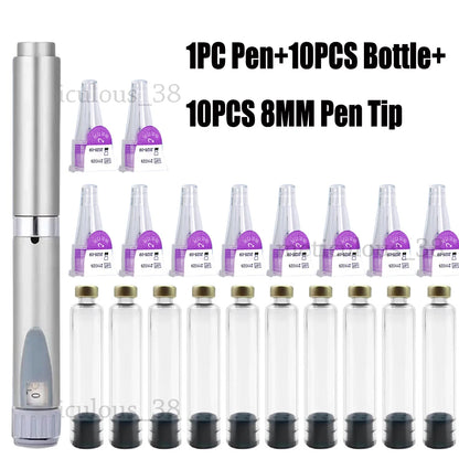 Magic Pen Tattoo Kit – 3ml Empty Cartridge Bottles with Individual Packaging for Medical Aesthetics & Lilly Insulin Pen