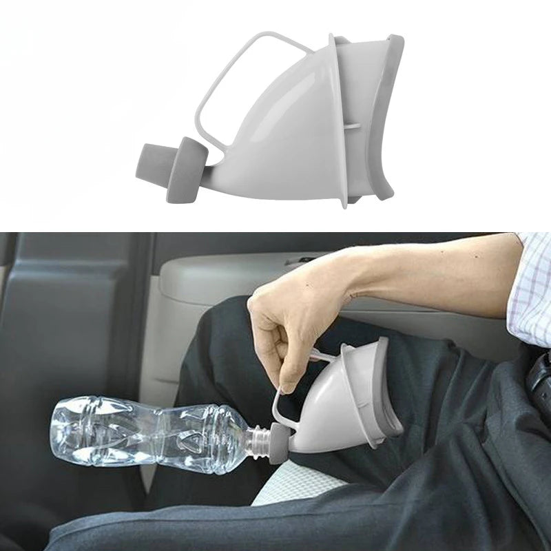 Portable Urine Toilet Aid – Reusable Travel Urinal Funnel for Men, Women, and Children for Camping, Car Trips, and Outdoor Use