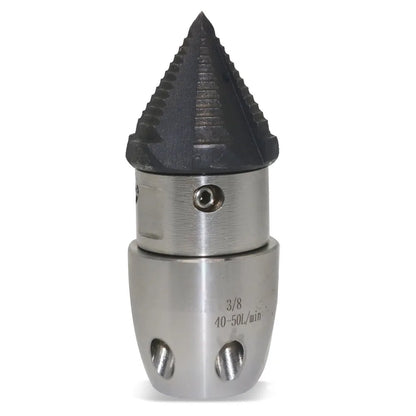 High Pressure Rotating Nozzle 1/2 M22 & 3/8 – Sewer & Sludge Cleaning Water Gun Nozzle for Pressure Washing
