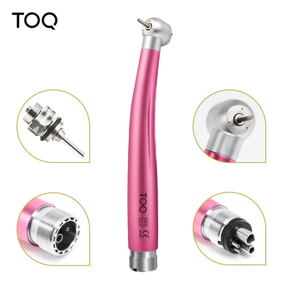 Dental High & Low Speed Handpiece Kit — Straight & Contra Angle Air Turbine with 2/4 Hole M4/B2 for Full Dental Equipment Set