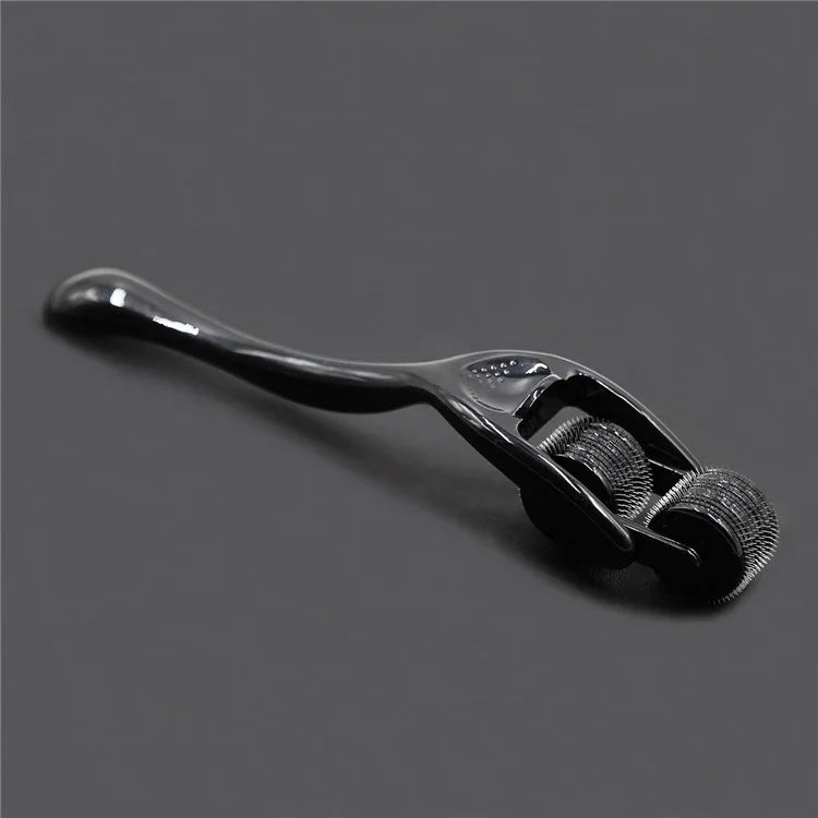 BDSM Mini Wartenberg Pinwheel — Sensation Fetish Spiked Metal Wheel with Sheath, Three-Wheel Design