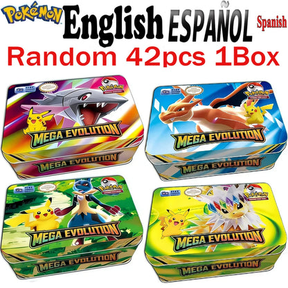 Pokémon Mega Evolution 42-Piece Card Set - Lost Origin Battle Cards, Anime Trading Card Box & Kids’ Collectible Game Toys