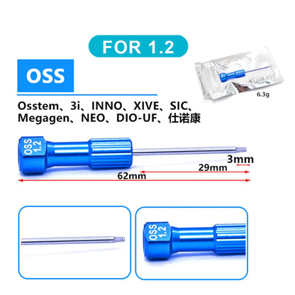 Dental Implant Screwdriver Kit – Precision Tools for Dental Lab Technicians & Dentists, Micro Screwdrivers & Instruments