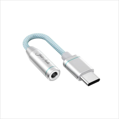 FIIO JadeAudio JA11 USB-C to 3.5mm Headphone Adapter — Hi-Res DAC Audio Cable for Phones
