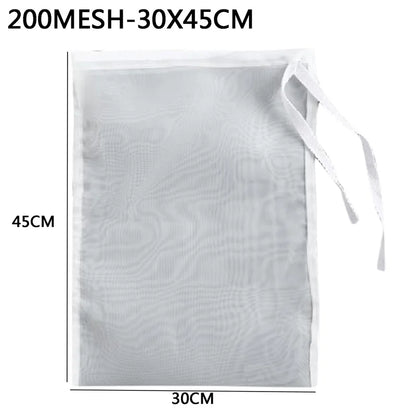 Nylon Filter Bags - Reusable Food Strainer Net for Tea, Milk, Cheese & Kitchen Use