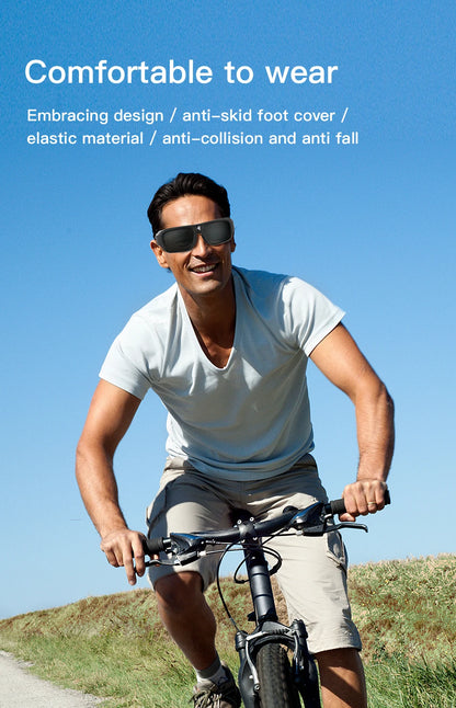 4K HD Smart Glasses Camera — Eyewear Camcorder for Driving, Cycling & Outdoor Video Recording