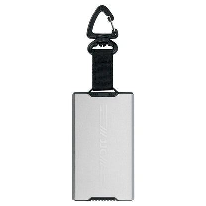 JJC 18-Slot Memory Card Case – Pop-Up SD, MicroSD, Nano SIM & NM Card Holder with Carabiner