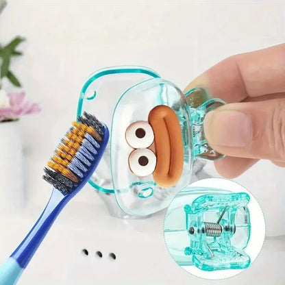 1/4PCS Toothbrush Covers - Portable Travel Toothbrush Head Protectors & Bathroom Storage Caps