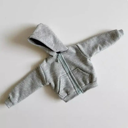 Blyth Doll Clothes — Sweater, Sports Hoodie, Jacket & Shorts for 1/6 Dolls