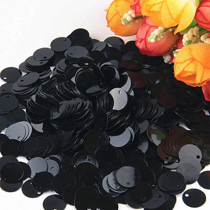 Large Round Flat Sequin Paillettes 10–30mm Loose Glitter Sequins for DIY Crafts, Kids Dance & Decoration 10g Pack