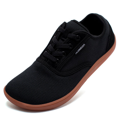 HOBIBEAR Wide-Toe-Box Barefoot Shoes for Men - Minimalist, Breathable, Comfortable Trail Walking Shoes