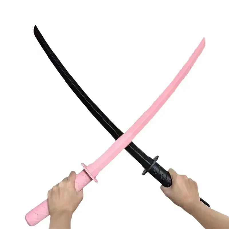 3D Printed Telescopic Samurai Toy — Gravity Straight Out Katana Stress Relief, Stretchable Cosplay Prop, Creative Folding Sword Gift
