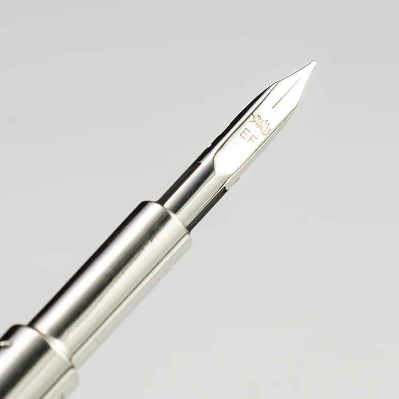 Limited Edition Jinhao 10 Retractable Fountain Pen — EF/F Nib with Ink Converter, Gradient Coffee