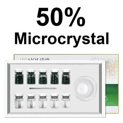 10pcs Sponge Microcrystal Freeze-Dried Powder Collagen Regeneration Sponges – Natural Biological Extract for Skin Cell Renewal