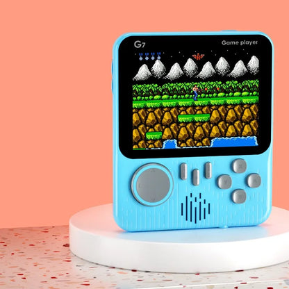 G7 Retro Handheld Game Console - 3.5-Inch HD Screen with 666 Built-In Games & TV Support