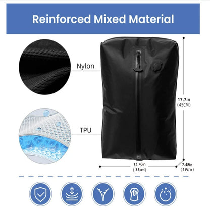 Vacuum Compression Travel Bag | Waterproof & Dustproof Clothing Storage Air Bag