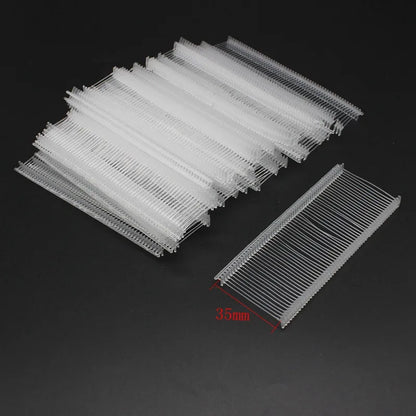 1000pcs Tagging Gun Barbs — 10/15/20/35/50/75mm Plastic Tag Pins Fasteners