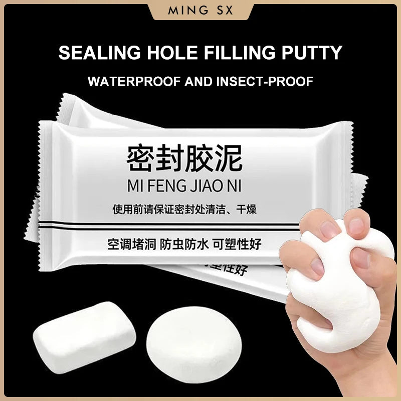 Waterproof Bathroom Sealant Paste - Wall Hole Filler, Sewer Pipe Caulking Agent & Leak-Sealing Adhesive