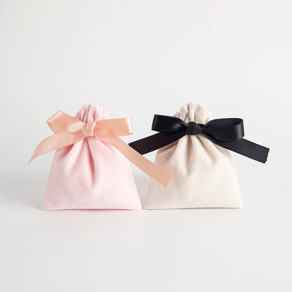 10PCS Purple Velvet Drawstring Bags — Jewelry Gift & Candy Storage Pouches