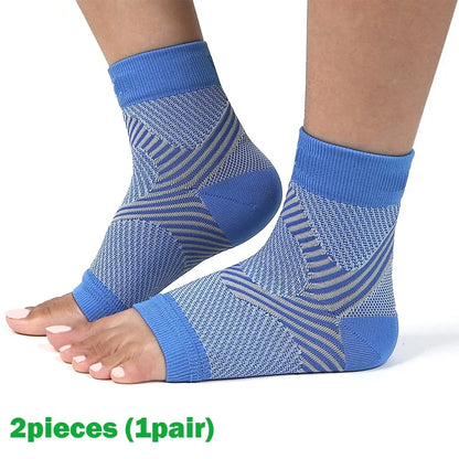 Plantar Fasciitis Night Splint Socks - Compression Heel Support for Foot and Heel Pain