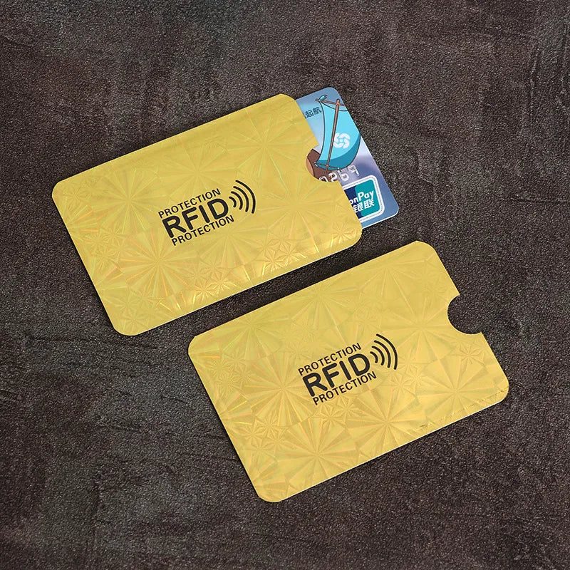 20PCS RFID Blocking Card Holder - Aluminum NFC Anti Scan Protector Case for ID & Credit Cards