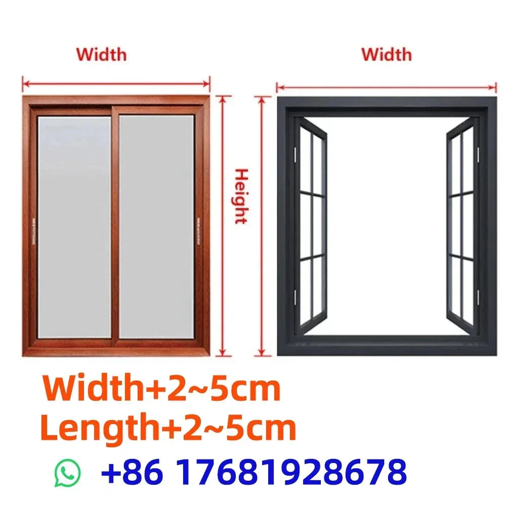 Customized 100% Blackout Curtain — Self-Adhesive Portable Window Shades for Home, Bedroom & Travel
