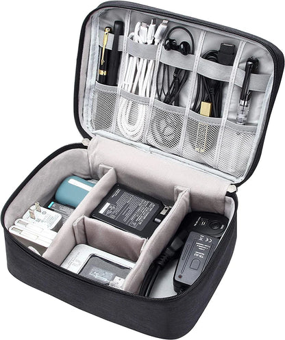 Portable Digital Storage Bag – Waterproof USB Cable Organizer Pouch for Electronics & Accessories