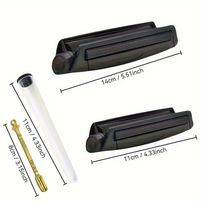 Portable Manual Cigarette Rolling Machine – Handheld Tobacco Filler Roller for Home & Office Use