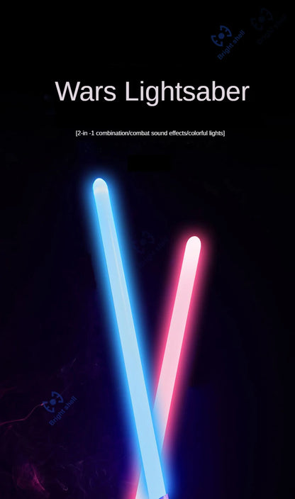 RGB Metal Lightsaber Toy – 15-Color Changing Laser Sword with Sound Effects, Force FX Jedi Blaster Gift for Kids