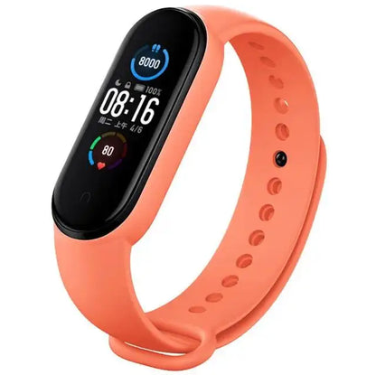 Silicone Watch Strap for Xiaomi Mi Band - Replacement Wristband Bracelet for Mi Band 3 4 5 6 7 Smartwatch Accessories