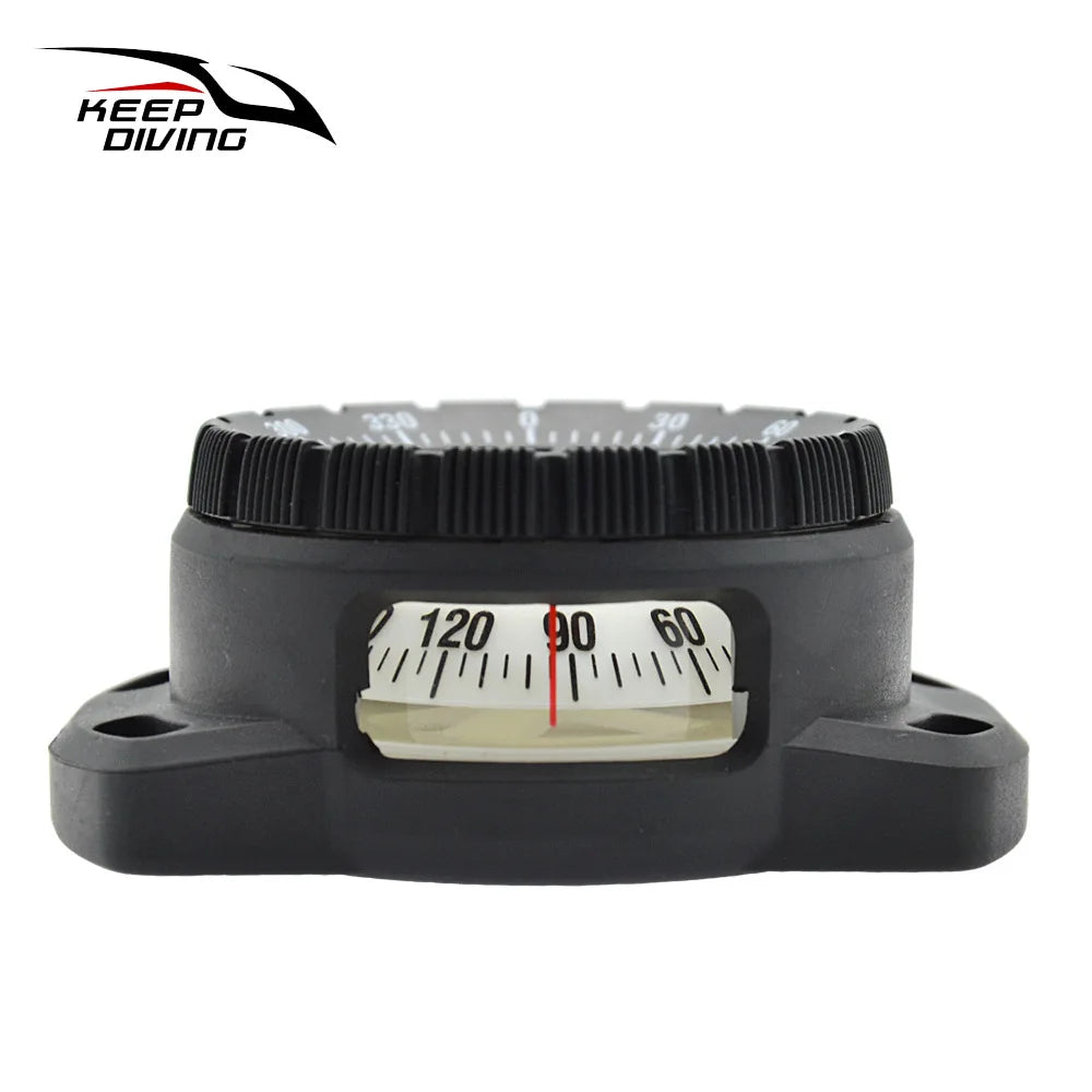 Waterproof Scuba Diving Compass with Strong Magnetic Force: Essential Underwater Direction Watch Accessory with Elastic Rope