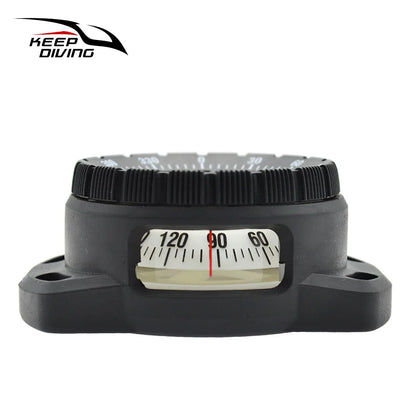 Waterproof Scuba Diving Compass with Strong Magnetic Force: Essential Underwater Direction Watch Accessory with Elastic Rope