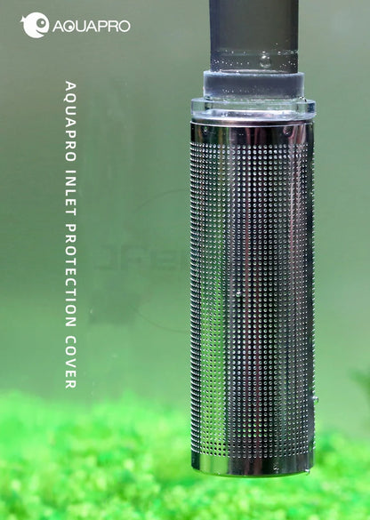 2PCS Inflow Inlet Filter – Stainless Steel Mesh Net Guard for Fish Tank & Aquarium Intake Prefilter Cover