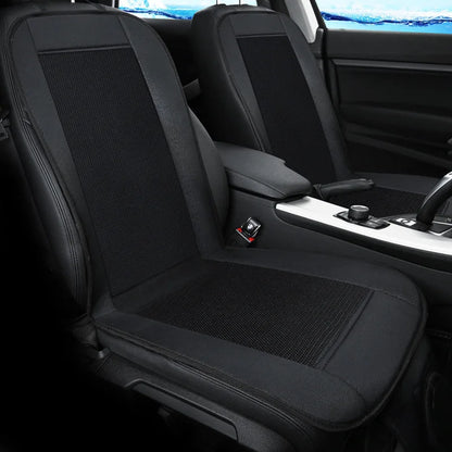 DC 12V 3D Car Seat Cooling Cushion | 8-Fan Ventilated Summer Air Seat for Fast Cooling