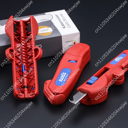 Automatic Wire Stripper Tool - Self-Adjusting Cable Peeler for Electricians