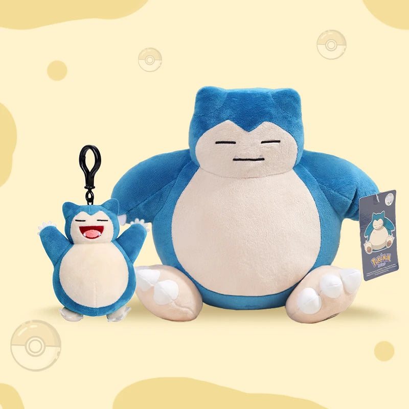 Pokémon Kawaii Snorlax Plush Toy – Cute Cartoon Stuffed Doll, Pendant & Throw Pillow, Birthday & Christmas Gift for Kids and Friends