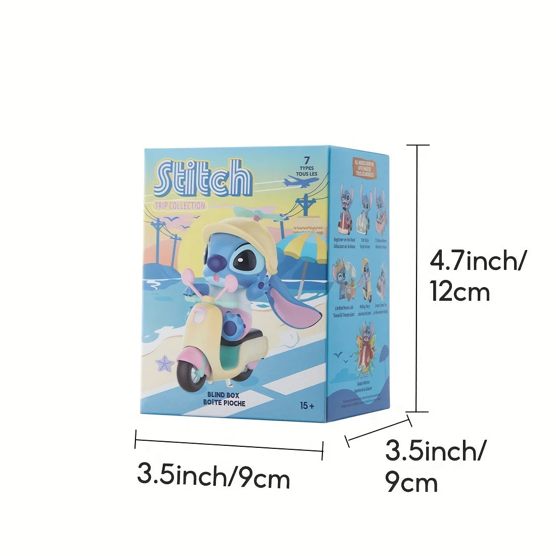 1/6PCS Stitch & Changyou Series Blind Box – High-Quality Personalized Holiday & Birthday Gift Collectibles