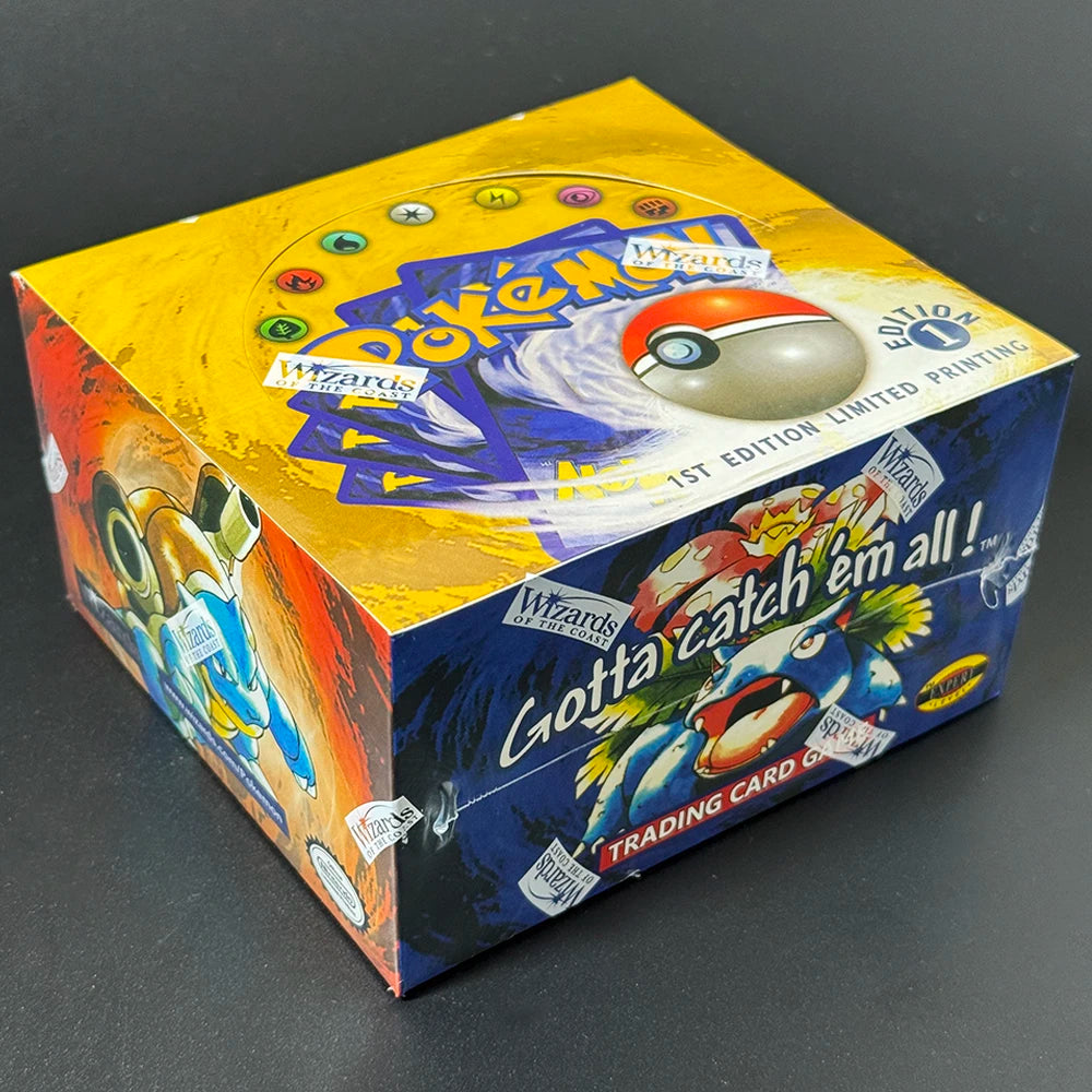 Pokémon Booster Packs Base Fossil Jungle - 11 Cards Per Pack & 36 Pack Booster Box Proxy Game Cards Collection