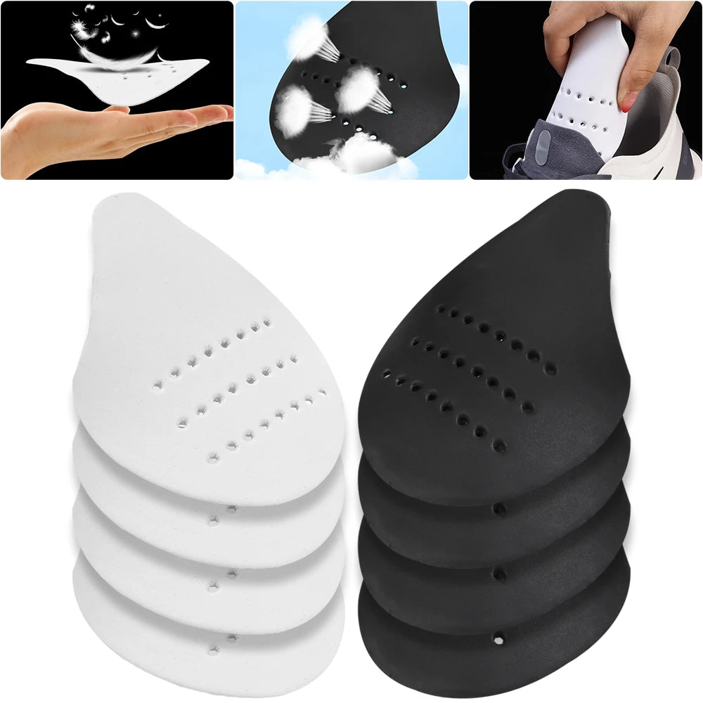 2/4 Pcs Sneaker Shields – Anti-Crease Toe Cap Protectors for Sneakers & Sports Shoes