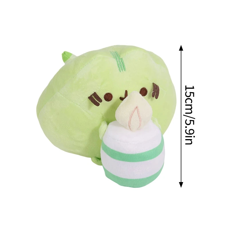 Pusheen Cat Figure and Charm - Cute Desk Accessories, Fluffy Cushion Decor, and Birthday Gifts for Pusheen Fans