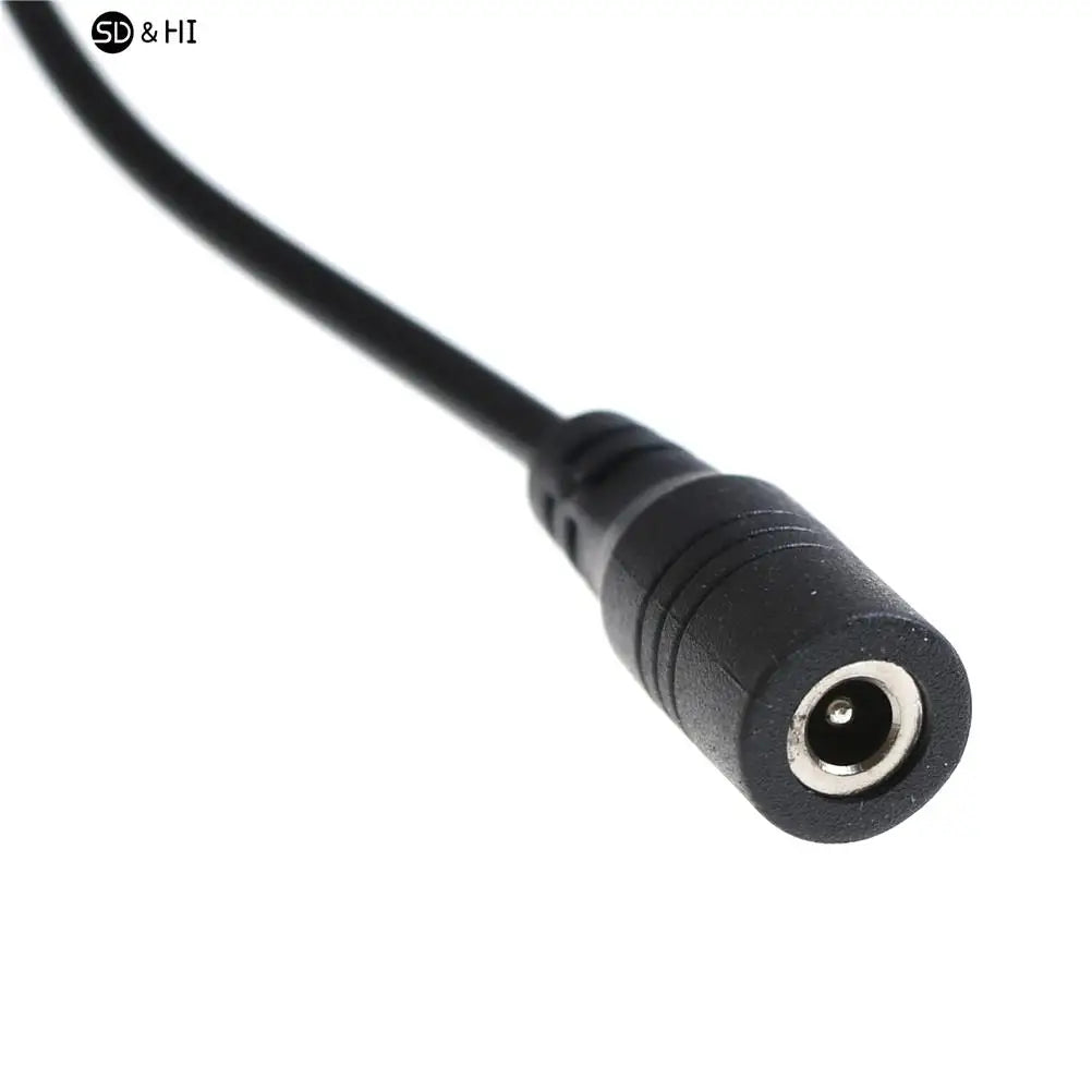 4mm x 1.7mm DC Power Extension Cable - 90cm Plug Lead for Compatible Devices and Power Connections