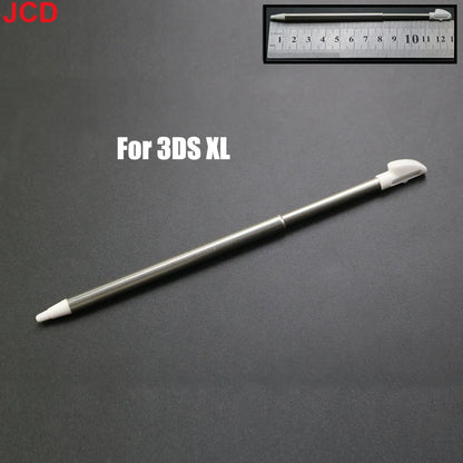 White Plastic Telescopic Stylus Pen — Touch Screen Stylus for 2DS/3DS/New 2DS LL XL/New 3DS XL/NDSL/NDSi/NDS