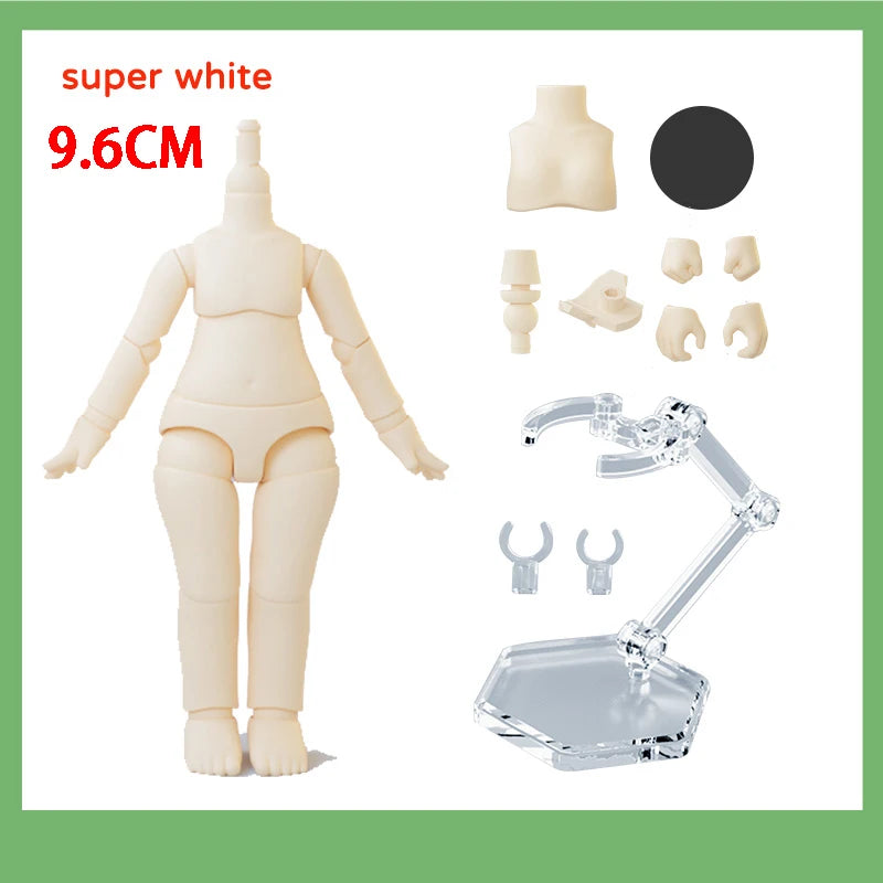 Original YMY 2nd Gen Spherical Joint Body Doll – Removable Body for Penny, GSC, Molly, Obitsu 11 & NendoroidS Heads