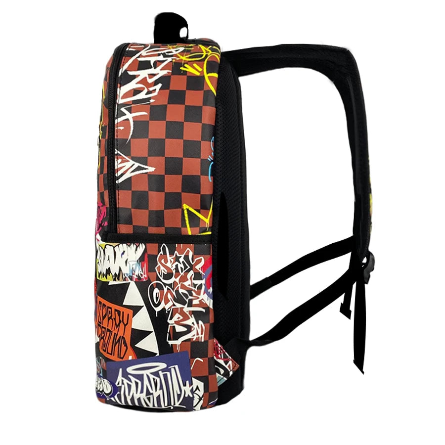 Trendy Shark Mouth Backpack for Men & Women – Large Capacity Laptop Travel & Commuter Bag, Stylish Gift for Kids & Adults