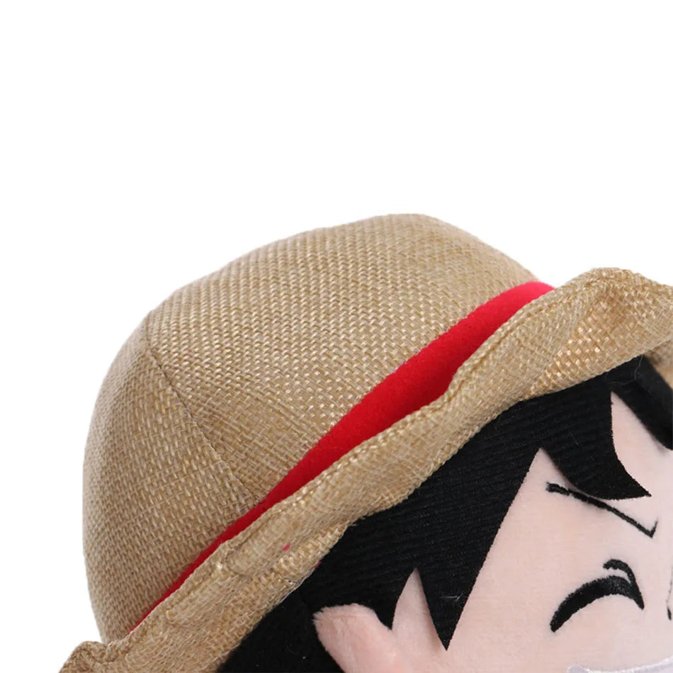 Japanese Anime One Piece Plush Toys — 25cm Luffy, Chopper, Ace & Roronoa Zoro Stuffed Dolls, Cute Cartoon Figure Kids Christmas Gift