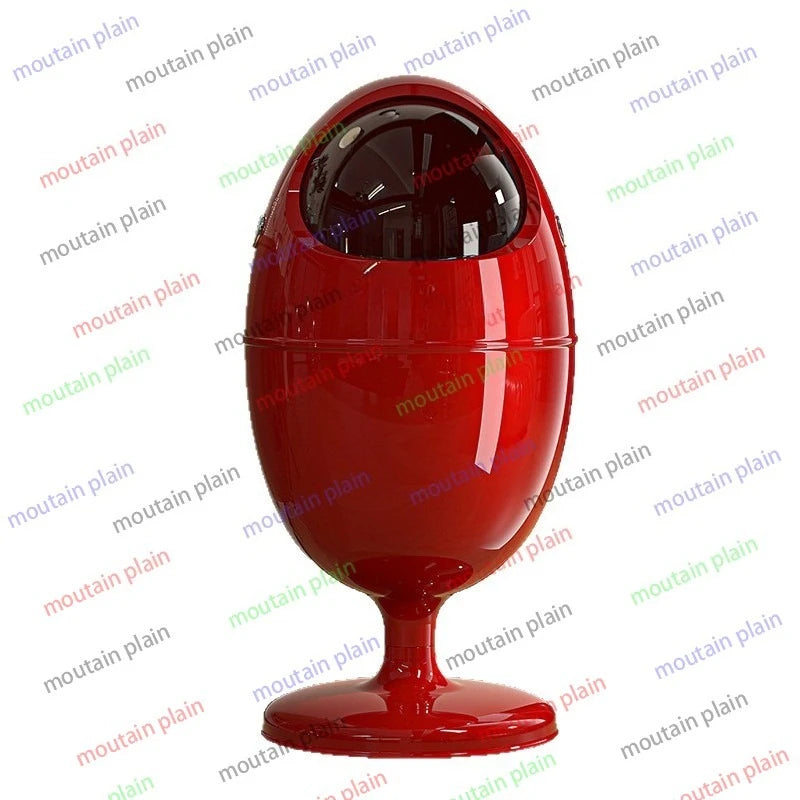 High-Value Household Trash Can – Movable Cylinder Bin with Pulley for Storage & Waste Disposal