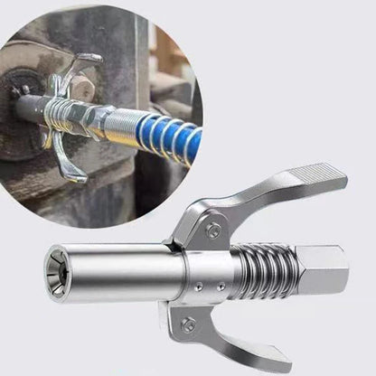 10000 PSI Grease Gun Coupler: Quick Release NPT1/8 Oil Pump Tip Tool - High-Pressure Grease Nozzle for Car Repair
