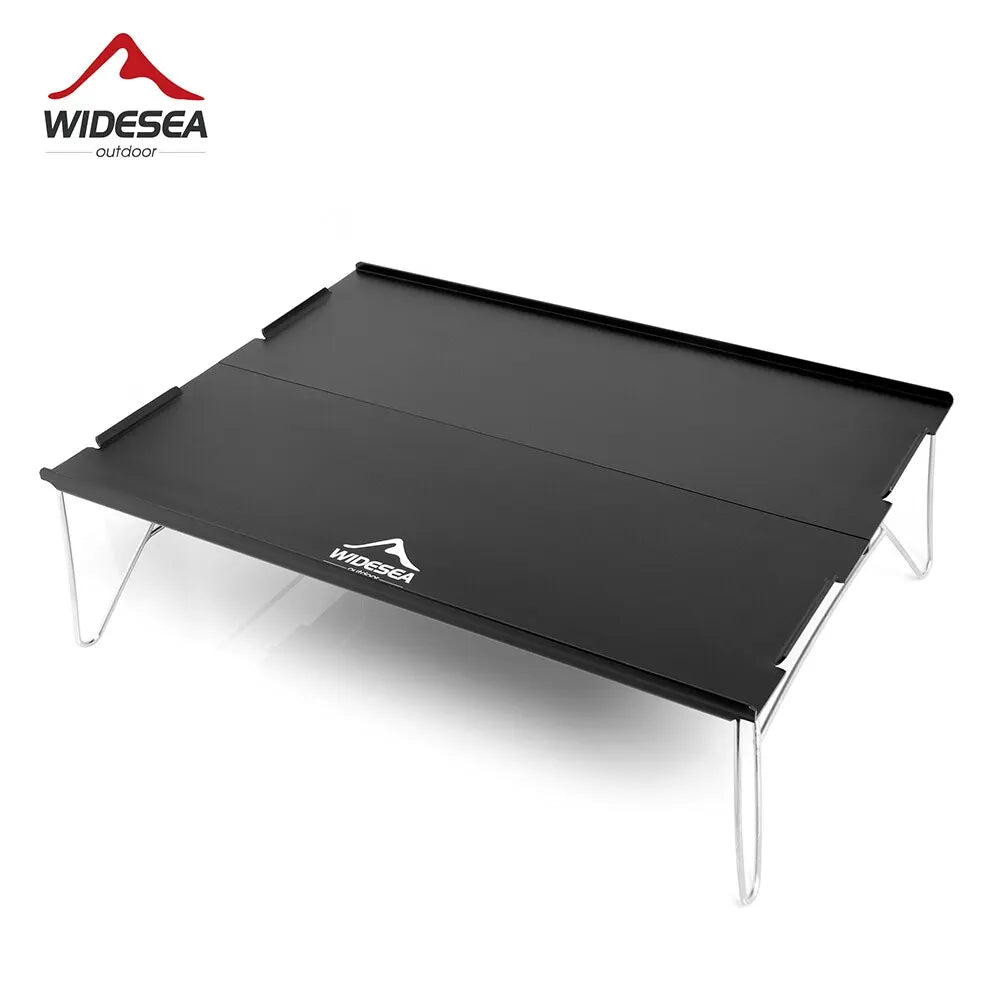 Widesea Camping Foldable Table – Ultra-Light Portable Outdoor Desk for Climbing, Fishing, Picnic & Tourism Supplies